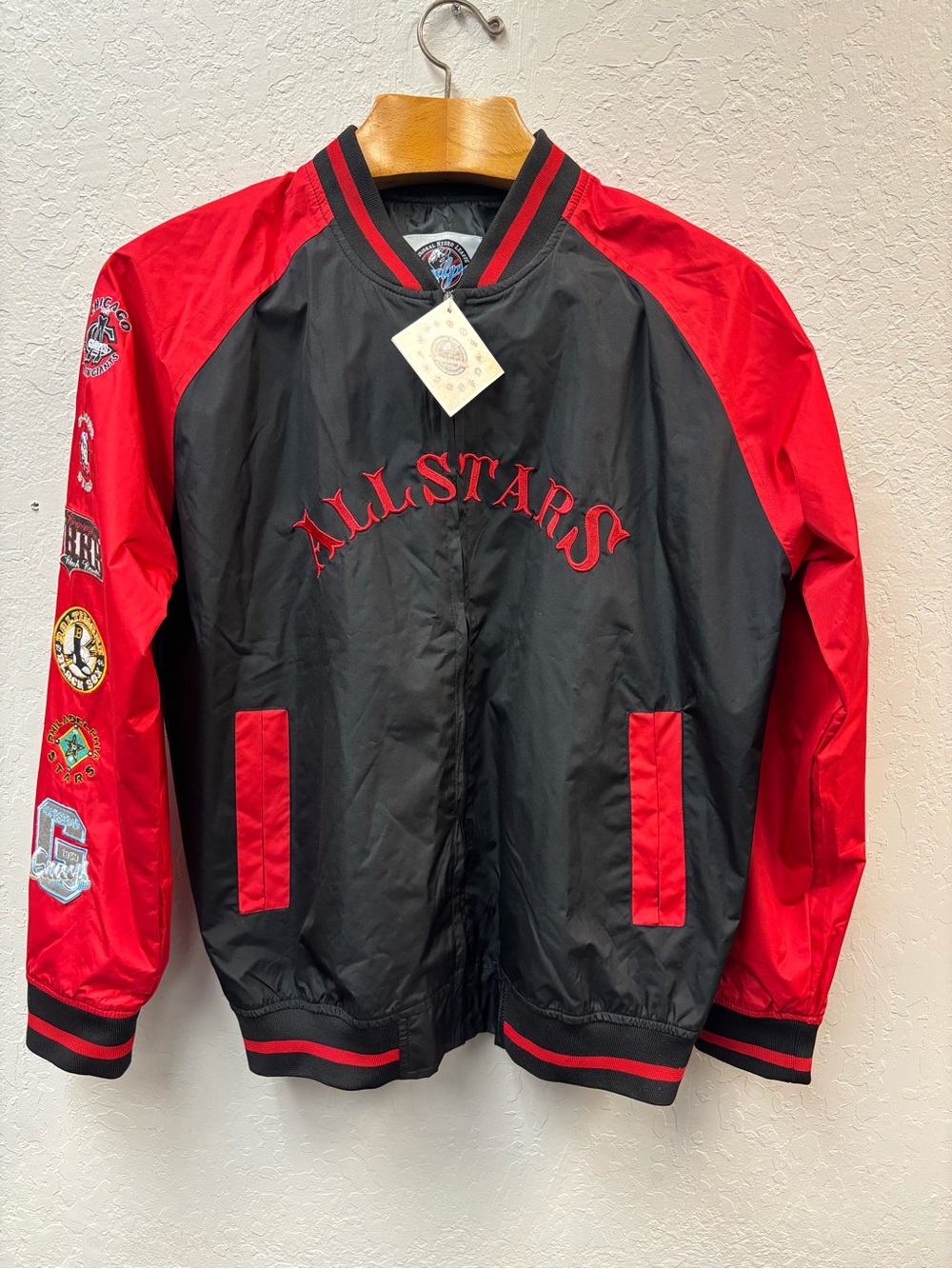 New W Tags NEGRO LEAGUE THROWBACK 1900-1950 ALL-STARS JACKET Size Large